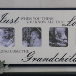 Grandchildren Make Life Grand sign- Grandparents- Gifts for M... More