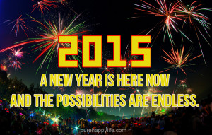 new year is here now and the possibilities are endless.