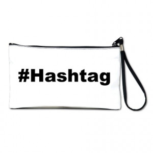 ... Humor Gifts > College Humor Wallets > Funny Hashtag Quote Clutch Bag