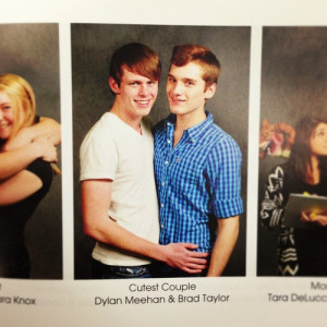 Meehan and Brad Taylor were voted Cutest Couple by her high school ...