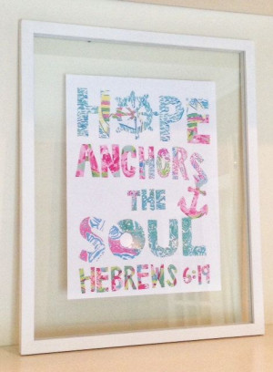 New Lilly Pulitzer print on Etsy! Love the quote. Perfect for home ...