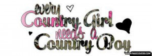 Every Country Girl Needs A Country Boy Cover Comments