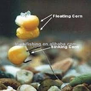 environmental fake corn rubber carp fishing bait