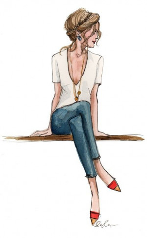 Fashion Illustration by Inslee