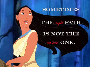 Disney Quote Pocahontas: 