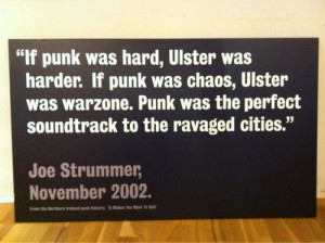 ... the ASIWYFA site! Very cool rock n roll quote from Joe Strummer. x