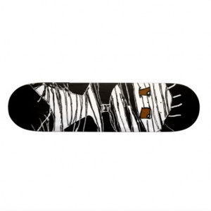 COOL MUMMY CARTOON SKATEBOARDS