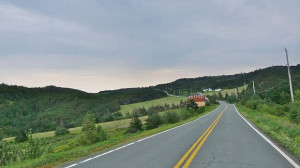 Route 337 along Nova Scotia's Northumberland Shore. Unlike the famous ...