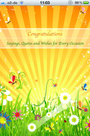 Congratulations - Greetings, Quotes and Wishes for Every Occasion ...