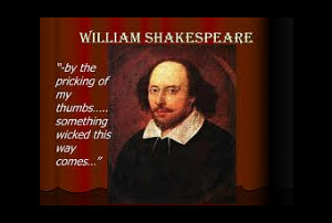 Happy Birthday Shakespeare...