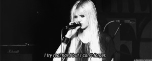 gif forget quote Black and White taylor momsen the pretty reckless ...