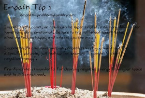 Empath Tip 5 Incense sticks,cones, or resin can be super helpful in ...