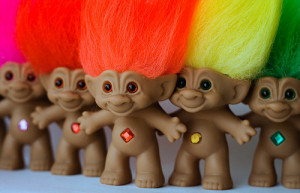When I was probably about 10 years old, I was obsessed with Trolls.