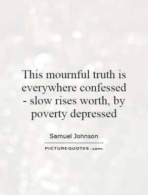 Poverty Quotes Samuel Johnson Quotes