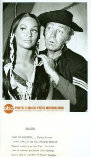 Forrest Tucker Laurie Sibbald as Indian F Troop Original 1965 ABC TV