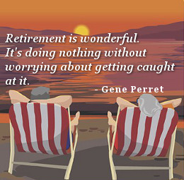 Gene Perret on retirement