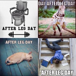 LEG DAY!! #gymhumor #fitness #funny