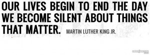 Martin Luther King quote Facebook Cover