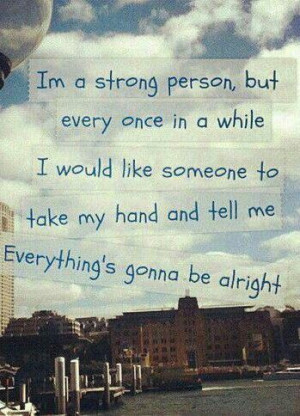 Sometimes the strongest people need help too..