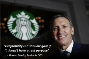 Howard Schultz, Starbucks CEO