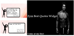 Zyzz Best Quotes Widget