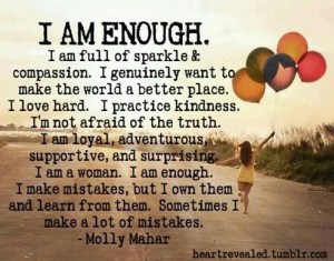AM ENOUGH!!! #quote #truth +++For more quotes like this, visit http ...