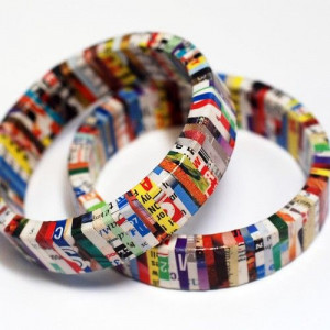 Use resources wisely! Turn old magazines in these funky colourful ...