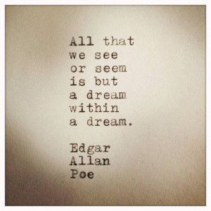 Dream Within a Dream Edgar Allan Poe