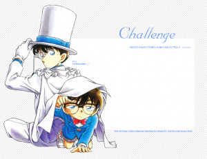 Kaito Kid and detective conan Image