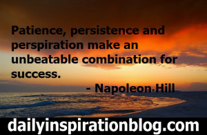 Napoleon Hill quotes persistence quotes
