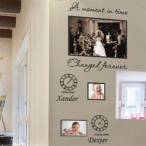 Personalized-Family-Children-Photo-Frames-Art-Wall-Stickers-Quotes ...