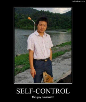 Self Control Self control