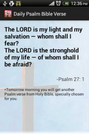 Daily Bible Verses Psalms Free