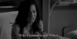gif Demi Lovato depressed depression sad suicide sleep tired eating ...