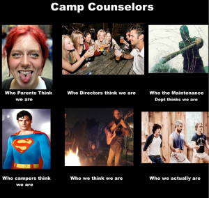 Who people think Summer Camp Counselors areAlco Strips, Camp Counselor ...