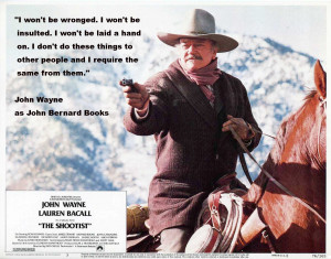 John Wayne Cowboy Quotes A john wayne de frente.