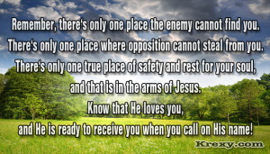 Inspirational faith Quotes call his name