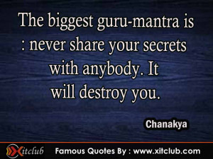 Chanakya Quotes: Political Quotes by Chanakya