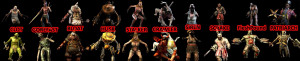... Halloween/Summer Sideshow Specimen Comparisons (click for full size