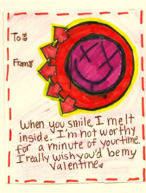 first date / blink 182 do this and I'll love you forever