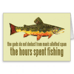 Fishing Sayings Cards & More