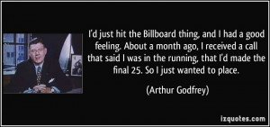 More Arthur Godfrey Quotes