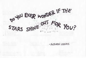 ... it-out · #autumn leaves #song #quotes #lyrics. Loading... Hide notes