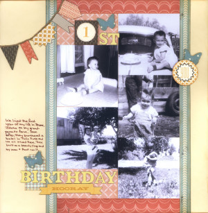 1st Birthday Quotes for Scrapbooking http://www.scrapbook.com/gallery ...