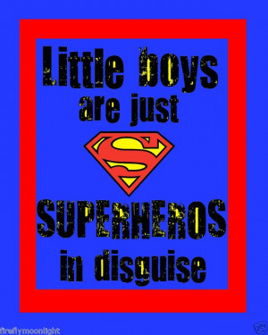 Little Boys Superhero