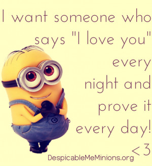 Best results for Minions Love Quotes