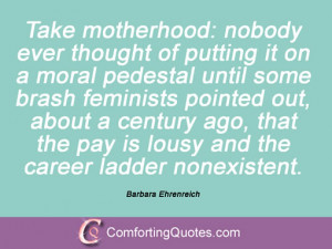Quotes By Barbara Ehrenreich