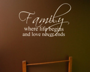 Family wall decal, Bible verse decal, Laundry Room decal, Bedroom wall ...