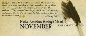 Sitting Bull Quote - Facebook Cover