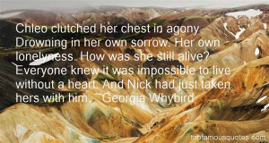 Favorite Georgia Whybird Quotes